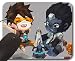 Produktbild Tracer & Winston Chibi Mauspad - Overwatch