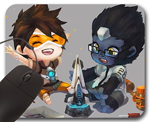 Preisvergleich Produktbild Tracer & Winston Chibi Mauspad - Overwatch
