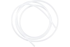 LAVMHAB Tube en silicone transparent de qualité alimentaire, taille 1,5 mm x 3,5 mm, longueur 1,8 m, épaisseur 1 mm, tuyau flexible en caoutchouc pour tuyaux d'air/eau