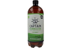 Captain Kombucha, Coconut Summer Beach, Té de Burbuja - 1000 ml
