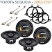 Toyota Sequoia 2003-2007 Factory Speaker Upgrade Harmony (2) R65 Package New RS.18693.00