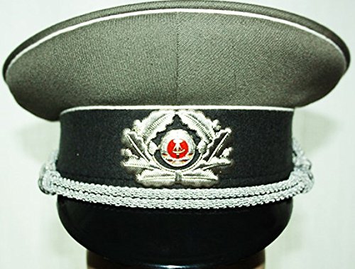 Preisvergleich Produktbild Schirmmütze NVA Offizier 55-59 ähnl. Wehrmacht Fasching Karneval,Sammeln