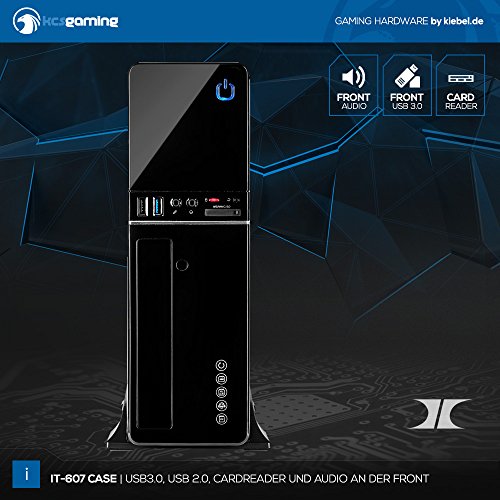 Office PC [184020] – AMD A4-7300 Dualcore bis 4.0GHz Turbo | 8GB DDR3-1600 | 1000 GB Festplatte | AMD Radeon Grafik | DVD | MSI | Sound | LAN | Windows 10 | Büro Computer - 5