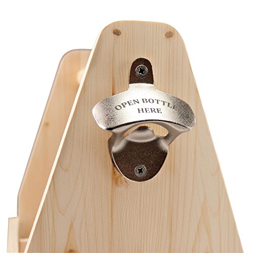 Contento Beer Caddy für 6 Flaschen, CHILL & GRILL, Holz | CO-866643 | 4028126242179 - 3