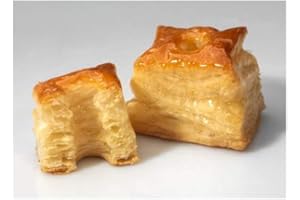 Hojaldres de Astorga La Mallorquina - Pack de 3 cajas de 1400 g/caja (4200 g total)