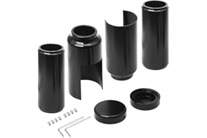 FTKDMT Motorcycle Full Front Fork Covers Tube Caps Protector Fits for Harley Softail M8 Street Bob FXBB FXBBS 2018-2022