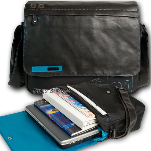 DANIEL RAY Umhängetasche BOUND Schultertasche Laptop Tasche Schwarz - 3