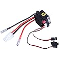 CALANDIS® High Voltage 320A Brushed Esc with Brake for Hsp 1:10 1:12 Rc Car Truck Boat | 1 Piece Brush ESC 320A