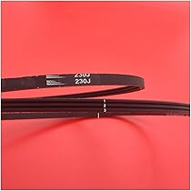 Cinghia Trasmissione 230J/PJ584 - 3 Ribs In Gomma | Per Tapis Roulant E Motorini - Foto 3