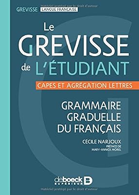 DE BOECK SUP le grevisse de l´étudiant