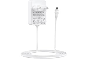 ISISYU 21W Netzteil für Echo (1./2. Gen), Echo Show (1. Gen), Echo Plus (1. Gen), Fire TV (2. Gen), Echo Look, Echo Link Ladegerät AC Adapter Netzadapter, 1.5M Ladekabel, Weiß