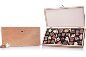 CHOCOLISSIMO Coffret de chocolats Prestige | Assortiment | Praliné | Cadeau | Offrir | Premium | Boite | Femme | Homme | Saint Valentin | Pâques | Noel
