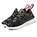 Produktbild Ba Zha Hei Männer Männer Sportschuhe Mode Herren Straps Sport Laufschuhe Turnschuhe Solid Schuhe Reine Farbe Breathable Tuch Schuhe Flache Fußschuhe Komfort Weich Schuhe Ultra Leichte Laufschuhe Rutschfeste Sneakers (Grün, 43)