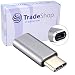 Produktbild Micro USB zu USB Typ C 3.1 Adapter 2A Schnellladefähig, Datenübertragung für Huawei Honor 8, Honor 8 Premium, Honor 8 Pro, Honor 9, Honor Note 8, Mate 10, Mate 9, Mate 9 (Dual-SIM), Mate 9 Porsche Design, Nexus 6P, Nova 2, Nova 2 Plus, Nova Dual SIM, Nova Plus, Nova Single SIM, P10, P10 Plus, P9, P9 Plus