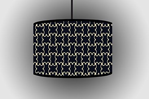 HomeWorlds 30cm Dotted Lightning Yellow Lights Multicolor Lampshade floor ceiling lamp shade pendant lampshade