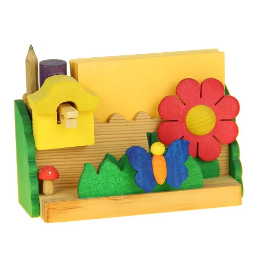 Preisvergleich Produktbild Graupner Holzminiaturen - Miniatur-Zettelständer Briefkasten