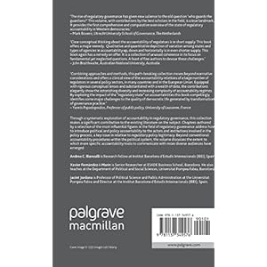 Accountability and Regulatory Governance: Audiences, Controls and Responsibilities in