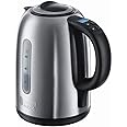 Russell Hobbs Legacy Bouilloire, Réf 21885-70, 1, 7L Capacité, 2400W, Ébullition Rapide En 55 Sec, Niveau D'Eau Visible, Filtre Anti-Calcaire, Ébullition Silencieuse - Rouge