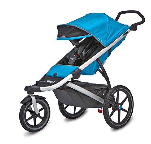 Thule Urban Glide Sillita de paseo para jogging 1Asiento(s) Azul - Cochecito (Sillita de paseo para jogging, 1 Asiento(s), Azul, Ruedas sólidas, 30,5 cm, 40,6 cm)