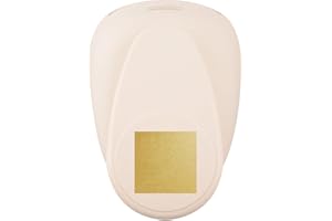 Vaessen Creative Perforadora de Papel, Cuadrado, Talla XXXXL, Para Proyectos DIY, Scrapbooking, Creación de Tarjetas y Más