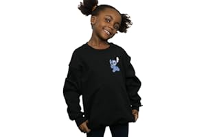ABSOLUTE CULT Disney Girls Lilo And Stitch Stitch Backside Breast Print Sweatshirt