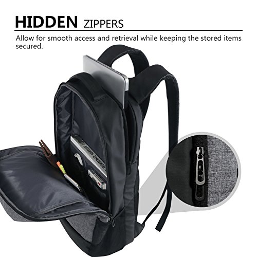 Lifewit Laptoprucksack Notebook Rucksack 17 3 Zoll Gepolstert Multifunktional Business Daypack Backpack Laptoptasche Schulrucksack Wasserabweisend Gra