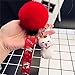 Produktbild LMYXY Schlüsselbund Puppe Keychain Cartoon Autoschlüssel Ring Halter Pelz Ball Handy Tasche Anhänger Zubehör