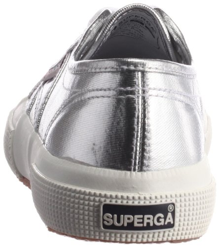 Superga 2750-COTMETU S002HG0 - Zapatillas de satén para mujer, color gris, talla 36