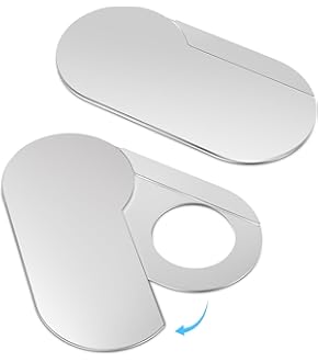 OFFIGAM Webcam Abdeckung 2er Set - Selbstklebender Privatsphäre-Schutz Für Laptop