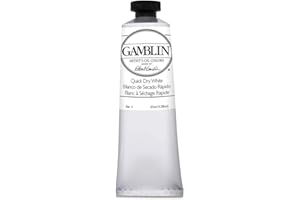 Gamblin Artist Oil, 37ml tube, Quick Dry White (1840)