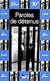 Paroles de détenus
