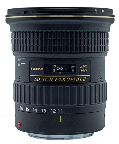 Tokina AT-X 116 PRO DX-II Objectif 11-16mm f 2 8 pour Nikon F Noir
