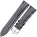 Produktbild Successg Weiche Uhrenarmbänder 18 19 20 21 22 24Mm Echtes Leder Schwarz Dunkelbraun Vintage Armbanduhr Armband Strap Gürtel Stahl Silber Dornschließe
