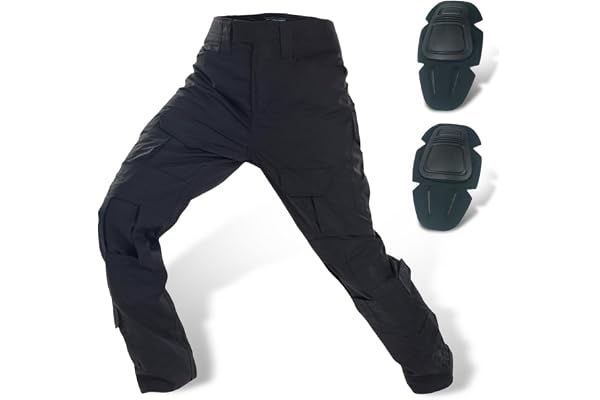 HANSTRONG Gear Military Army Tactical Airsoft Paintball Shooting Pants Combat Men Pants with Knee Pads …