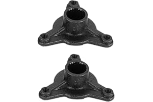 KIMISS Buje del eje de la rueda trasera-Duokon Par de bujes del eje de la rueda trasera, 78mm 23T Spline 3 Stud Eje del eje de la rueda trasera Ajuste para ATV507 ATV516F ATV517F ATV Go Kart