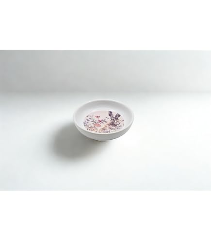 Shamrock Spiral Ireland Tea Bag Holder - Trèfle Celtique Porcelaine Design Irlandais