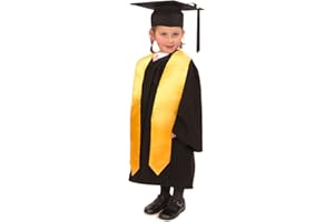 GRADUATION ATTIRE Children's Nursery Graduation Gown, Cap and Stole - Matte