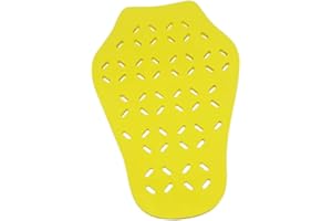 Ronyme Inserisci paraschiena protettivo per motociclisti, imbottitura posteriore per armatura traspirante, armatura per protezione da pattinaggio, M