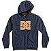 DC Clothing Men's Rebestar Sherpa M OTLR Long Sleeve Hoodie, Blue Iris, Small