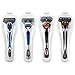 Qshave Portable Travel Razor Protector Case for Manual Razor System, Suitable for Qshave, Fushion, Proglide, Hydro, Quattro (16.2x6.1x3cm), 1PC