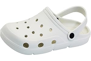 LHXYUO Non-Slip Garden Clogs for Women and Men, Slip On Shoes Heel Strap Mules Sandals Lightweight Slippers Indoor Outdoor Slide