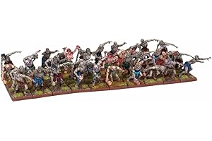 Mantic MGKWU33-1 Zombie Horde Miniature Model, Multicolour