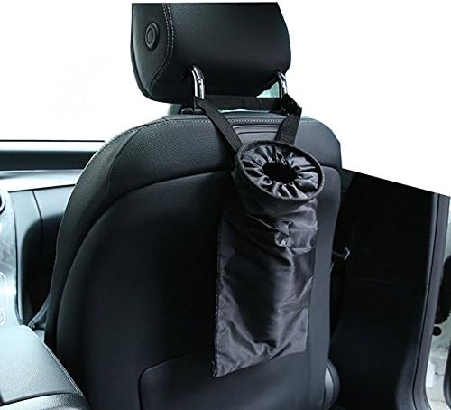 ZYTC Car Bin Leakproof Eco-friendly Back Seat Headrest Litter - Best Auto Trash Bag for Rubbish, Hanging Recycle Garbage, Waterproof Organizer Garbage Bags Traveling Portable Vehicle Trash Can 1 Piece