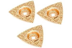 SH7 3 x Saxton 78mm Carburo Raspa Lame Fein Multimaster Bosch Multi Attrezzo Oscillante