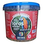 Alimento Serrano A-02305 Cubo 5.5 L Suprem Loros - 3 Kg