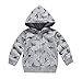 Oissie Baby Boys Active Hoodie Knit Sweatshirt Zip Cardigan 4T Dinosaur Print(Most Wished For)