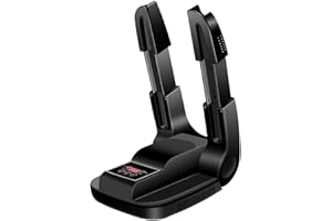 SKJJL Asciuga Scarpe Elettrico, Pieghevole Asciuga Stivali, Portatile Asciuga Scarponi da Sci, Asciuga Scarponi in Modo Veloce con Timer, Asciugascarpe per Scarpe, Guanti, Calzini, Cappelli