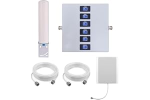 KKBSTR Amplificador 4G 5G Repetidor Señal Movil de Banda Completa Compatible con Todos los Operadores Móviles