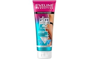 Eveline Cosmetics Slim Extreme 4D - Réducteur de Cellulite Turbo Scalpel Thérapie Extrême 7 Jours avec Technologie Scalpel Shape Designer™