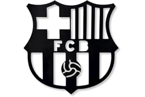 BUYLUX Cuadro Escudo Barcelona Pared Madera - Decoracion Habitacion, Hogar Moderno - Regalos Originales para Hombre, Niño - Cuadros Decoracion Salon Modernos - Poster Futbol